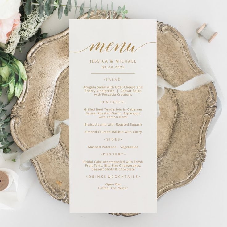 wedding menu Menu card designs wedding 2024