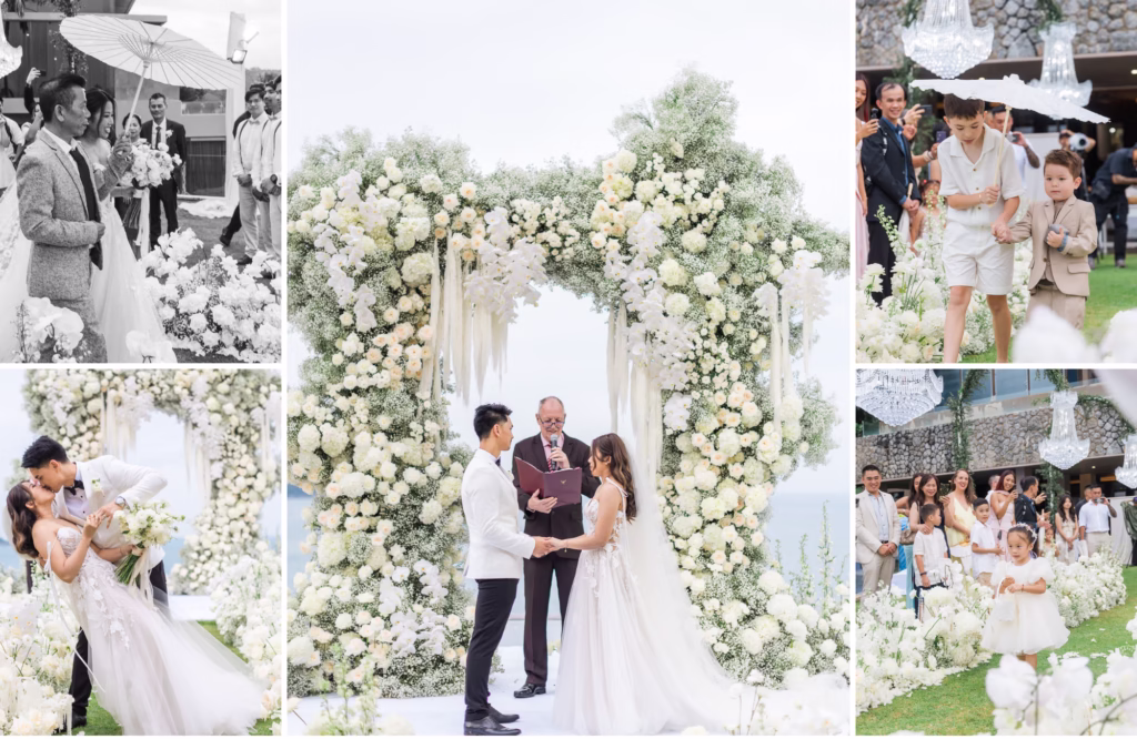 Phuket Luxury Wedding Planner in Thailand | Impiana Private villa Lisa & Alan Ocean Lawn Wedding Phuket Wedding Phuket Wedding Planner Thailand Wedding Planner Thailand Wedding Phuket Villa Wedding